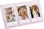 Изображение Ramka LoveInstant Ramka Stojca Na 3 Zdjcia Do Aparatów / Drukarek Drukujcych Na Papierze Zink / Fuji Instax Mini - Róowa