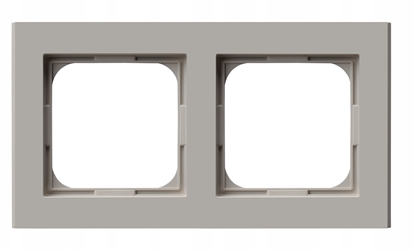 Picture of Ramka podwójna Ospel Sonata R-2R/82 kaszmir