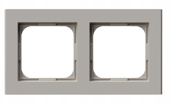 Picture of Ramka podwójna Ospel Sonata R-2R/82 kaszmir