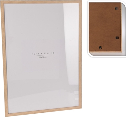 Attēls no Ramka Ramka Na Zdjcia Mdf 52,5x72,5cm Natur
