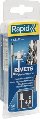 Picture of Rapid Rivets "Rapid" 4.8 x 12, 50 pcs.