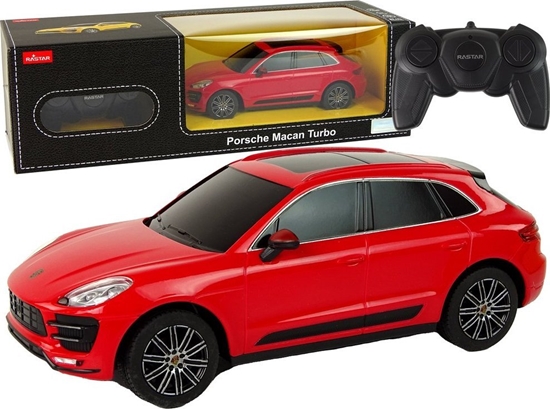 Изображение Rastar Auto R/C Porsche Macan Turbo 1:24 Rastar Czerwony