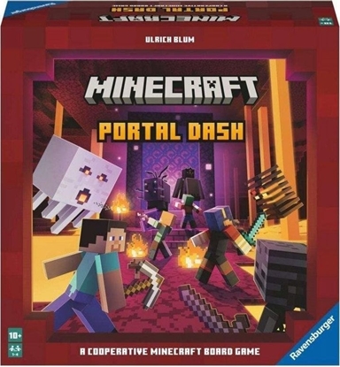 Изображение Ravensburger Gra planszowa Minecraft: Portal Dash
