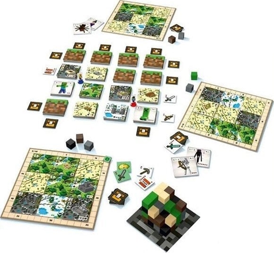Изображение Ravensburger Gra planszowa Minecraft: Uratuj wiosk
