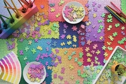 Attēls no Ravensburger Puzzle - "Puzzle na puzzlach" 3000 elementów