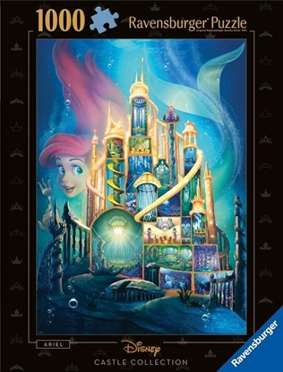 Изображение Ravensburger Puzzle Disney kolekcja Arielka 1000 elementów