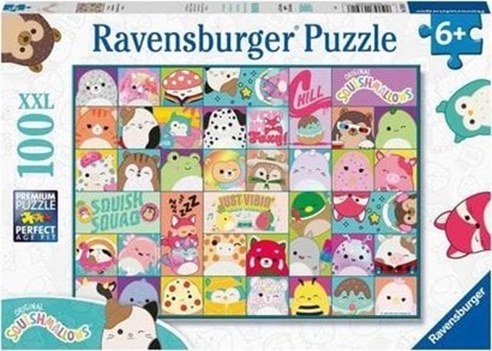Picture of Ravensburger Puzzle dla dzieci 100 Squishmallows