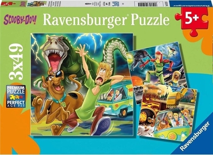 Изображение Ravensburger Puzzle dla dzieci 3x49 Scooby Doo