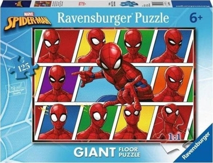 Attēls no Ravensburger Ravensburger Polska Puzzle 125 elementów Gigant Spiderman
