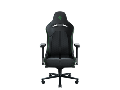 Attēls no Razer Ergonomic Gaming Chair Enki EPU Synthetic Leather; Steel; Aluminium | Black/Green