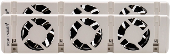 Picture of REALPOWER Heizungslüfter HL-2,2er Set mit 3 Ventilatoren
