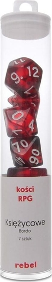 Изображение Rebel Komplet koci REBEL RPG - Kamienie Ksiycowe - Bordo