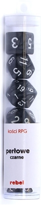 Picture of Rebel Komplet koci RPG Perowe - Czarne