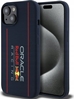 Picture of Red Bull RBHMP15S24SIOLRV iPhone 15 6.1" hardcase navy blue/navy Silicone Vertical Logo MagSafe