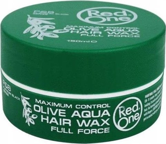 Picture of RED ONE_Aqua Hair Gel Wax Full Force wosk do wosów Olive 150ml