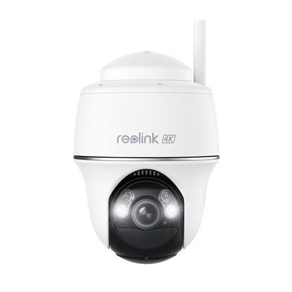 Изображение Reolink Argus Series B440 Smart 4K 8MP Pan & Tilt Camera with Spotlights, White |