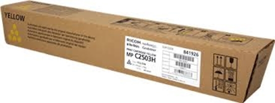 Picture of Ricoh 841926 toner cartridge 1 pc(s) Original Yellow