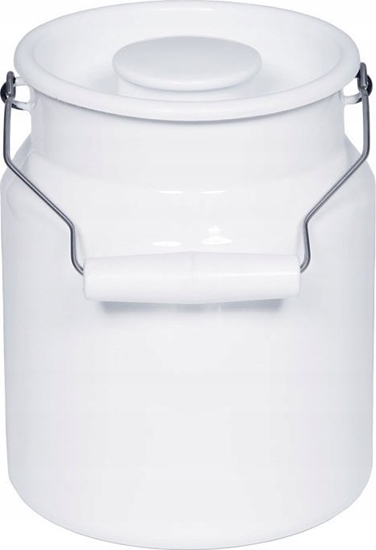 Picture of Riess - Kanka do mleka ceramiczna szeroka 2l Classic BIAY