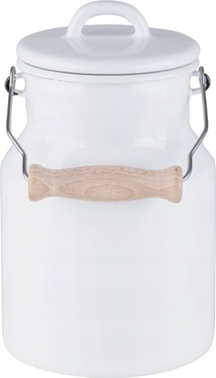 Attēls no Riess RIESS - Kanka do mleka ceramiczna szeroka 3l Classic WEISS