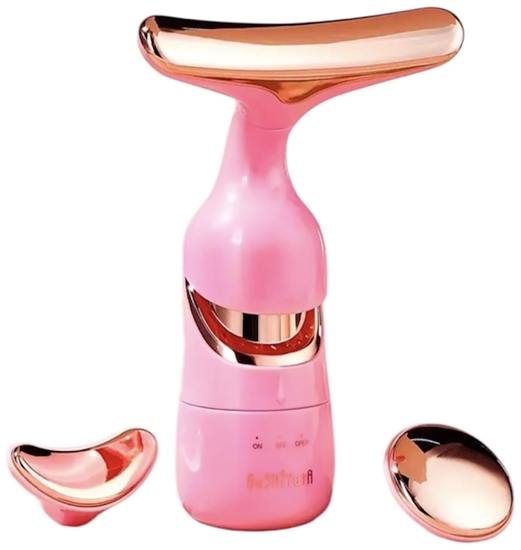 Изображение Riff 3in1 Guasha liftinga masāžas ierīce kaklam / sejai / ap acīm