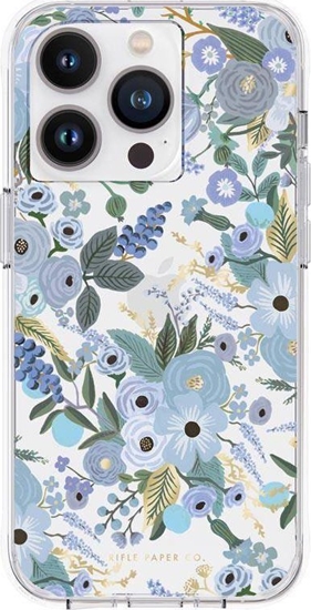Picture of Rifle Paper Clear - Etui iPhone 14 Pro (Garden Party Blue)