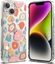 Изображение Ringke Ringke Fusion Design pancerne etui pokrowiec z elow ramk iPhone 14 Plus przezroczysty (Floral) (FD637E31)
