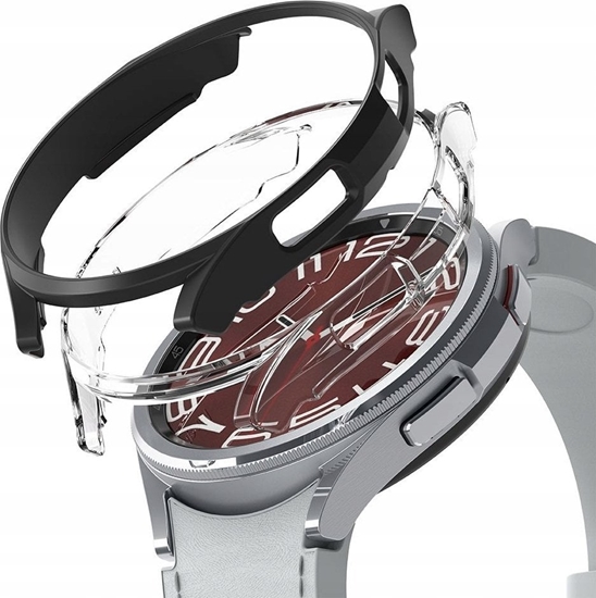 Picture of Ringke RINGKE SLIM 2-PACK GALAXY WATCH 6 CLASSIC (43 MM) CLEAR & BLACK