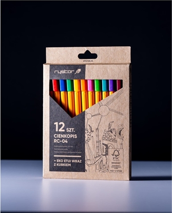 Attēls no Rystor Cienkopisy Rystor RC-04 12 kolorów