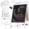Picture of RoGer XXL Two-sided Chalk and Magnetic Wooden Board + Educational accessories