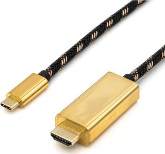 Изображение Roline GOLD Type C - HDMI Cable, M/M, 2 m