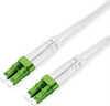 Изображение Roline Fibre Optic Jumper Cable Duplex, 9/125µm, OS2, LC/LC, APC, Steel Armored, white, 7 m