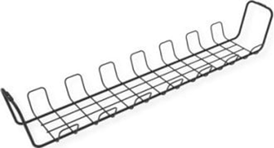 Изображение Kabeļu kārtotājs, 2gab, melns, Roline