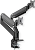 Picture of Roline Dual LCD Monitor Stand Pneumatic, Desk Clamp, Pivot, 5 Joints, , max. 15 kg, up to 35"