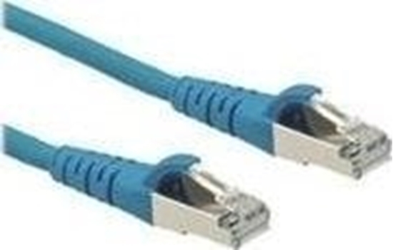 Picture of Roline ROLINE - Patch- Cable - RJ- 45 (M) to RJ- 45 (M) - 3 m - SFTP, PiMF - CAT 6a - blue (21.15.2843)