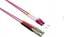 Изображение Roline FO Jumper Cable 50/125µm OM4, LSH/LC, UPC Polish, LSOH, violet, 1 m