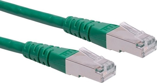 Picture of Roline S/FTP (PiMF) Patch Cord, Cat.6 (Class E), green, 10 m