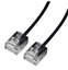 Изображение Roline UTP Data Center Patch Cord Cat.6A (Class EA), LSOH, Slim, Ultra Short Connector, black, 1.5 m