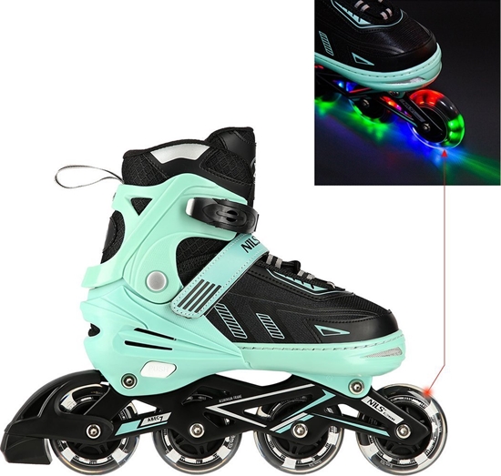 Picture of Rolki Nils Extreme NA11230A rekreacyjne regulowane zielone r. 39-42