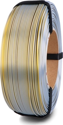 Attēls no ROSA-PLAST Filament Rosa3D Refill PLA Magic Silk 1,75mm 1kg - Gold-Silver}