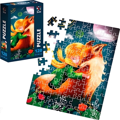 Attēls no Roter Kafer Puzzle Chopiec i Lis Ukadanka Dla Dorosych Dzieci 120 Elementów Plakat