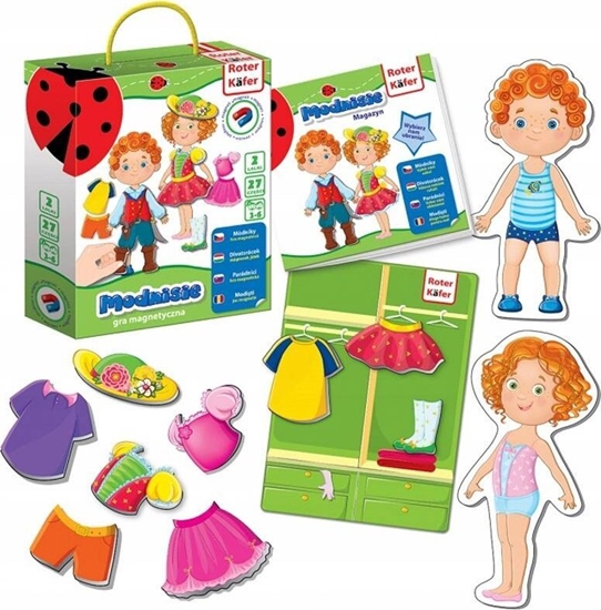 Picture of Roter Kafer Puzzle magnetyczne Ubieranka RK2110-02
