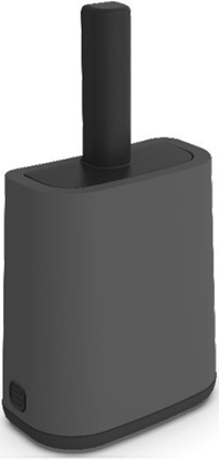 Attēls no Rotho Rotho opatka z podstawk +worki 16x8cm antracyt