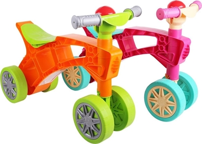 Изображение Rowerek biegowy Technok czterokoowy (2 kóka z przodu) TechnoK 3824 p3 mix cena za 1szt.