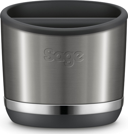 Picture of Sage Sage the Knock Box(tm) 10 Coffee grounds disposal box - black/silver