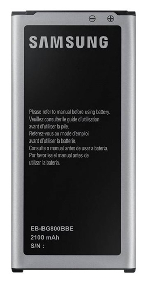 Изображение Samsung EB-BG800BBE mobile phone spare part Battery Black, Silver