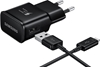 Изображение Samsung EP-TA200EBE + EP-DG970BBE Samsung 15W Travel Charger + USB-C Data Cable Black (OOB Bulk)