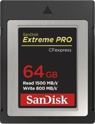 Изображение SanDisk CF Express Type 2  64GB Extreme Pro     SDCFE-064G-GN4NN