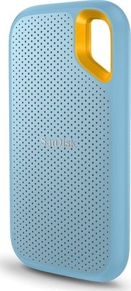 Изображение Dysk zewntrzny SSD SanDisk Extreme Portable V2 1TB Niebiesko-óty (SDSSDE61-1T00-G25B)