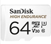 Picture of Sandisk High Endurance Video Monitoring microSDHC 64GB