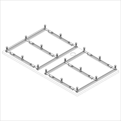 Attēls no Sanplast Stela STS-084 do brodzika prostoktnego (194-E1424)